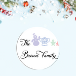 Load image into Gallery viewer, Christmas Globe Stickers