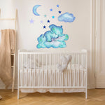 Load image into Gallery viewer, Double-up Zen Bunny &amp; Elephant on Cloud
