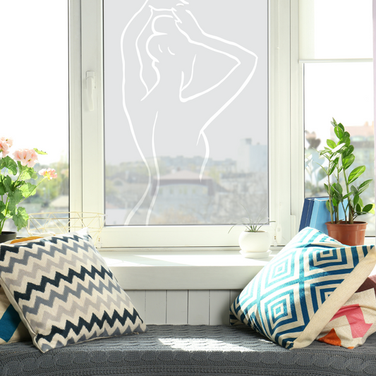 Woman Silhouette Line Art