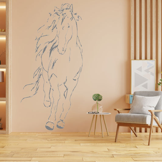 Double-up Galloping Horses