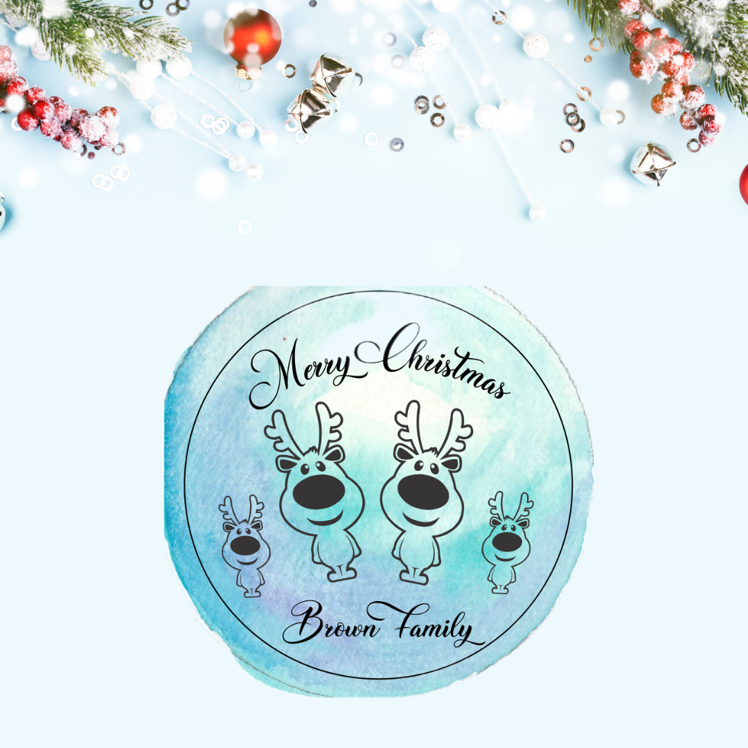 Christmas Globe Stickers