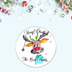 Christmas Globe Stickers