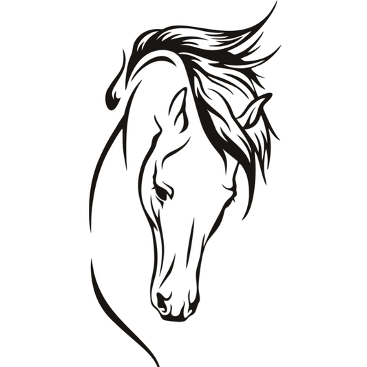 Horse Line Art